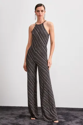 16173 Multi Colour Shimmer Jumpsuit