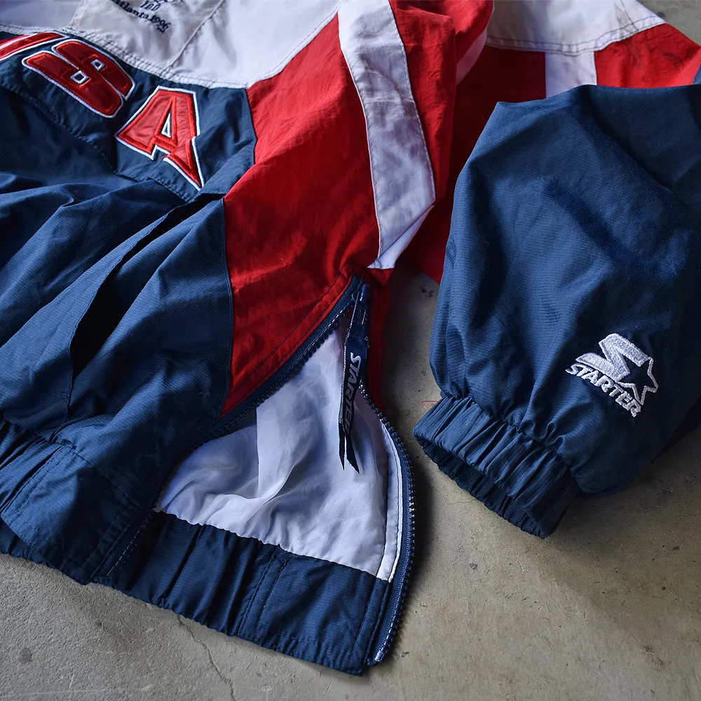 90’s STARTER Atlanta Olympics USA ナイロンプルオーバー 221206