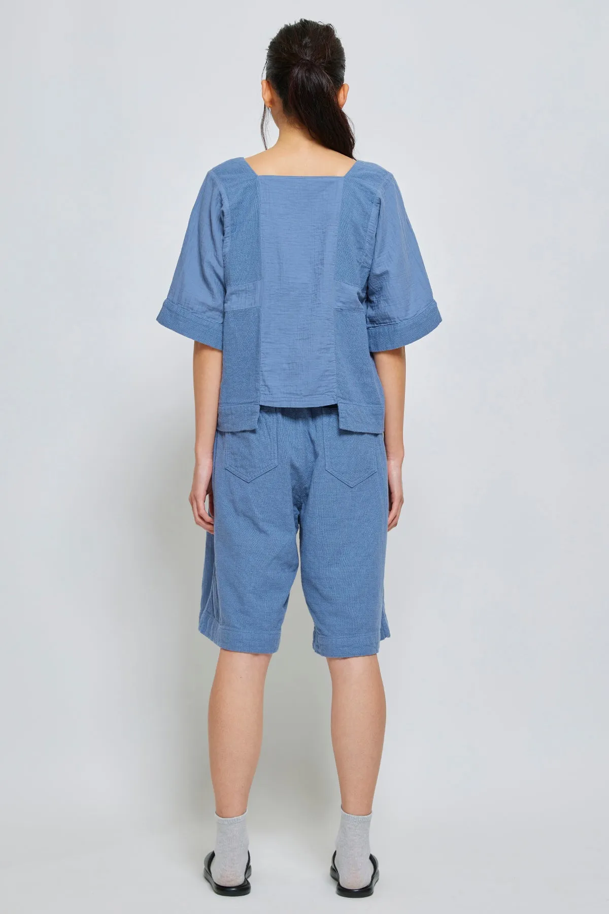 Archive Sale Elle Short in Double Layer Heavy Gauze, All Colors