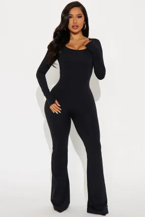 Barre It Active Jumpsuit - Black