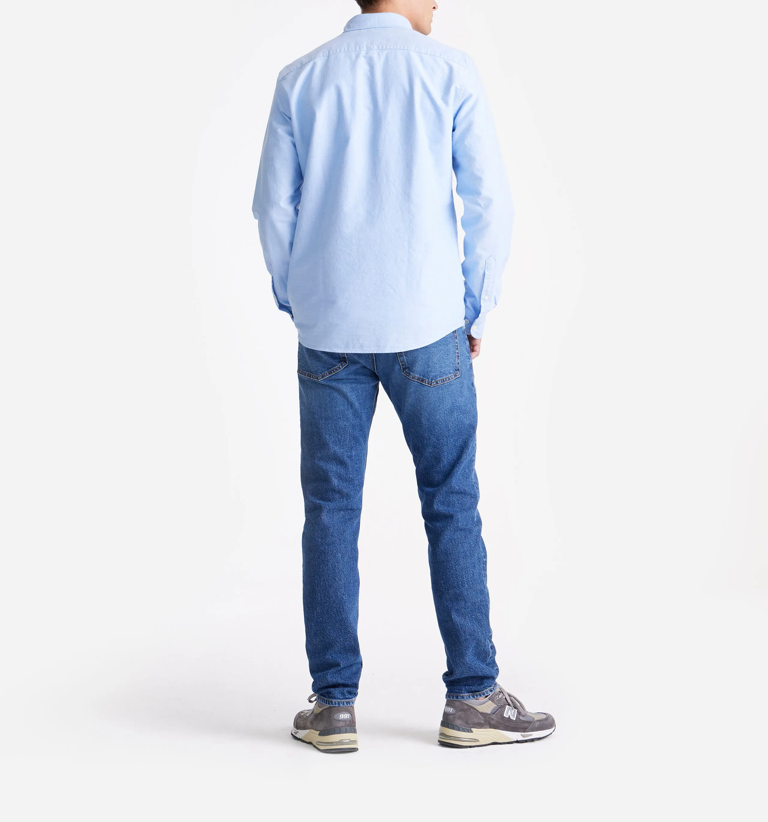Button Down Oxford Shirt Light Blue
