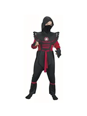 Child's Red Fury Ninja Costume