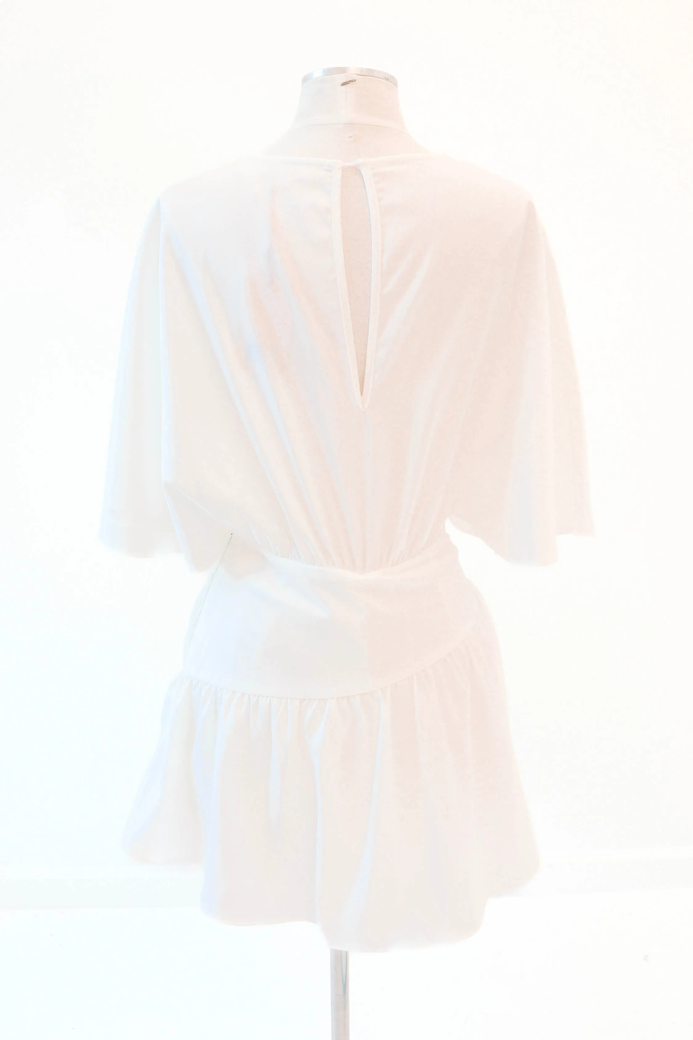 Cute As Can Be Romper - White