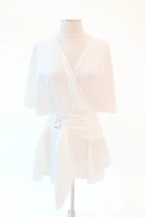 Cute As Can Be Romper - White