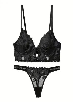 Jade Lingerie Set Black