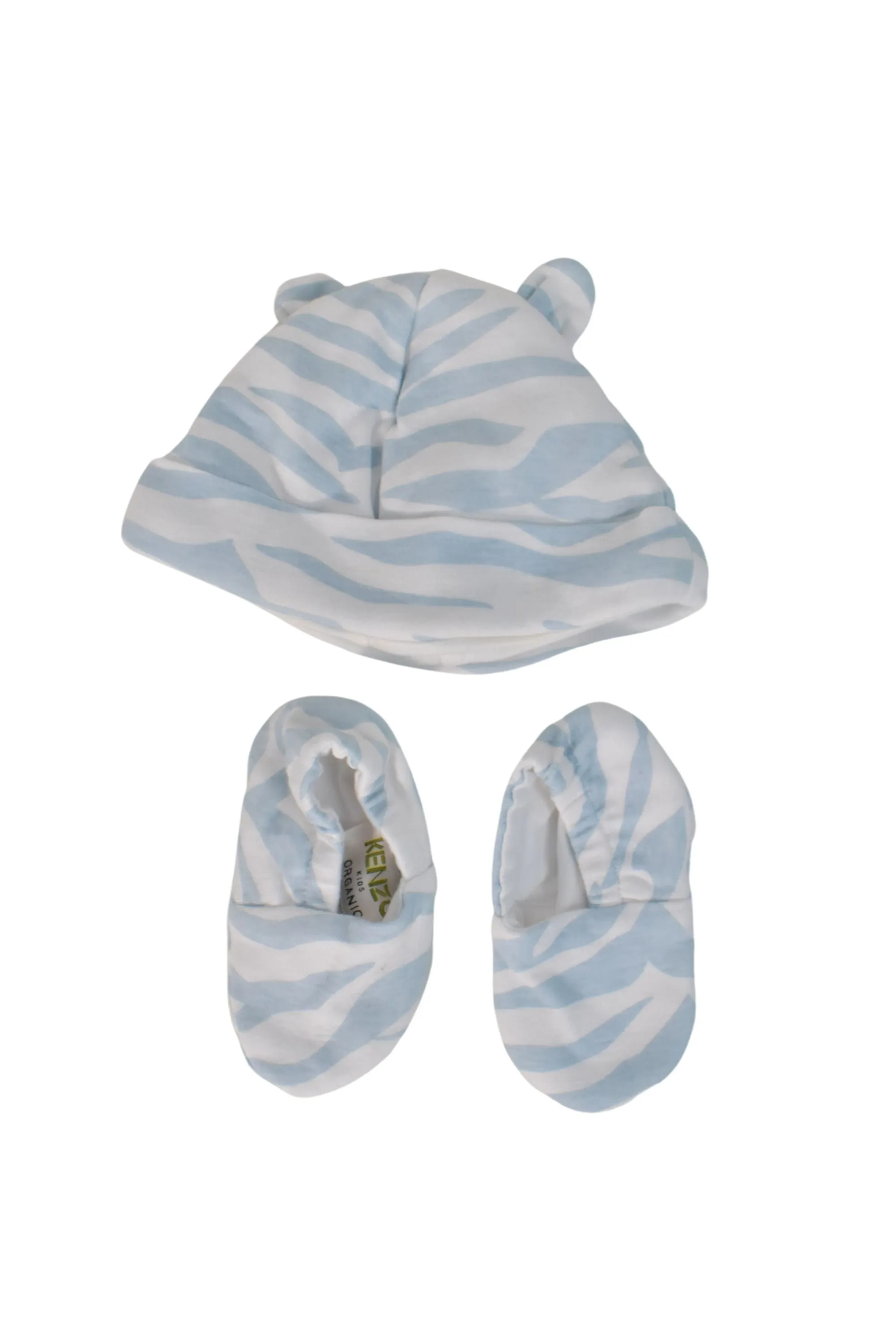 Kenzo Gift Set 9M (Jumpsuit, Booties, Beany)