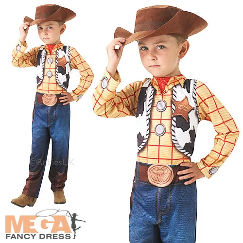 Kids Toy Story Woody Disney Western Cowboy Costume   Hat