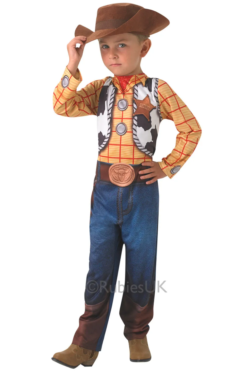 Kids Toy Story Woody Disney Western Cowboy Costume   Hat