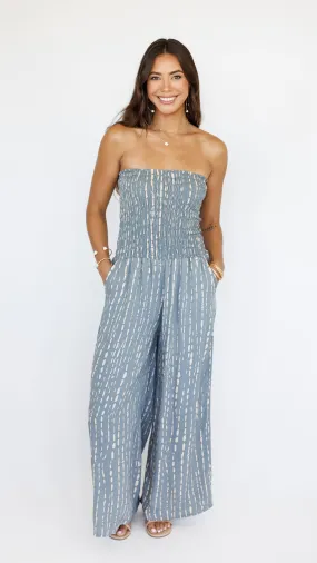 Lawai Jumpsuit / Current Grey