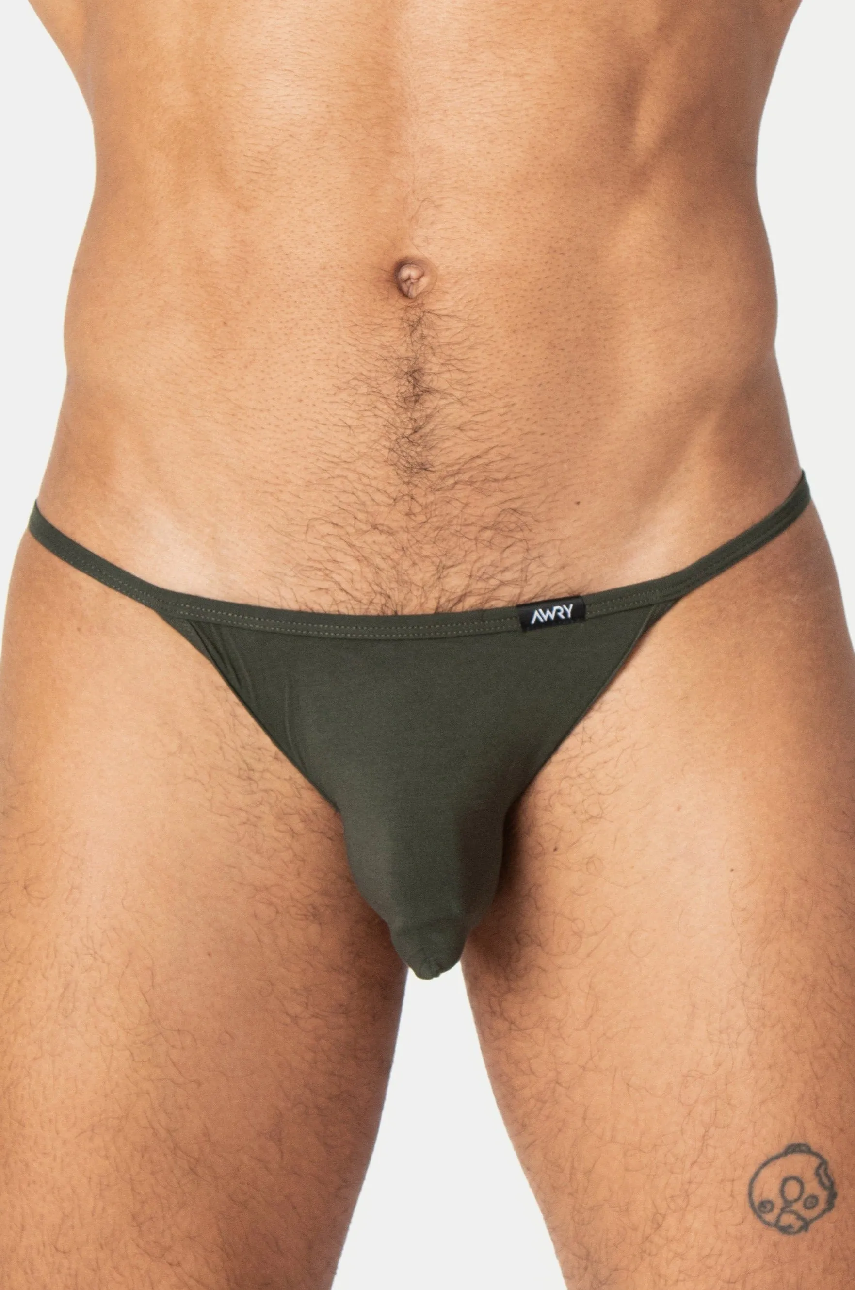 LUXE String Bikini - Deep Olive