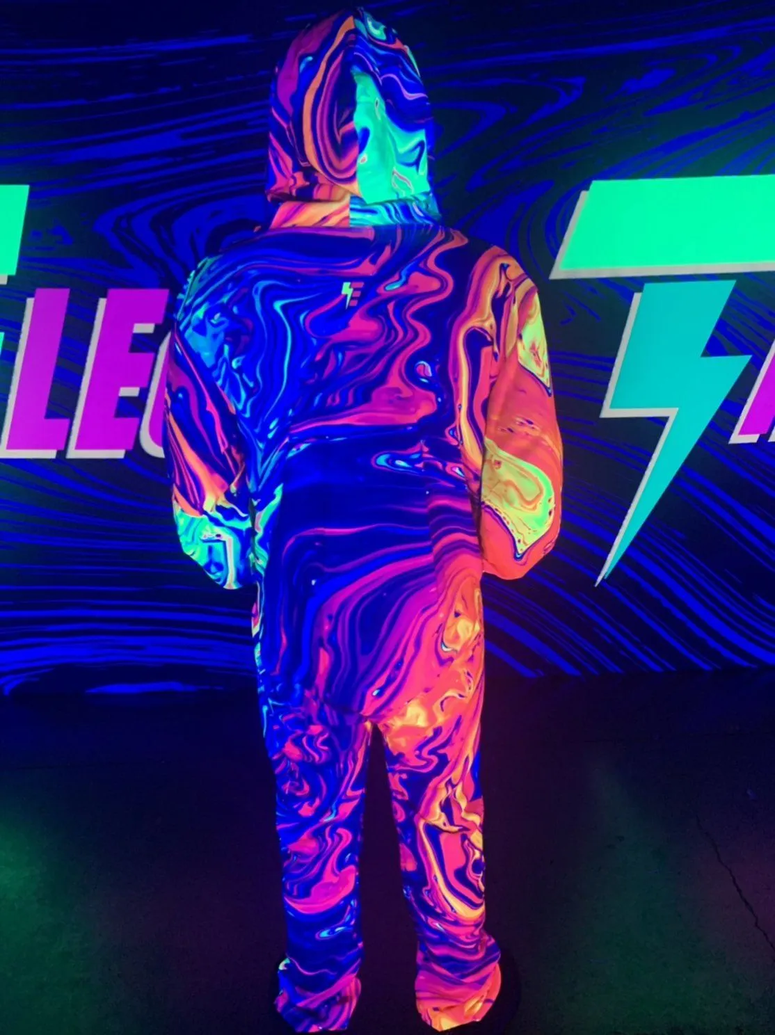 Neon Nuclear Adult Onesie