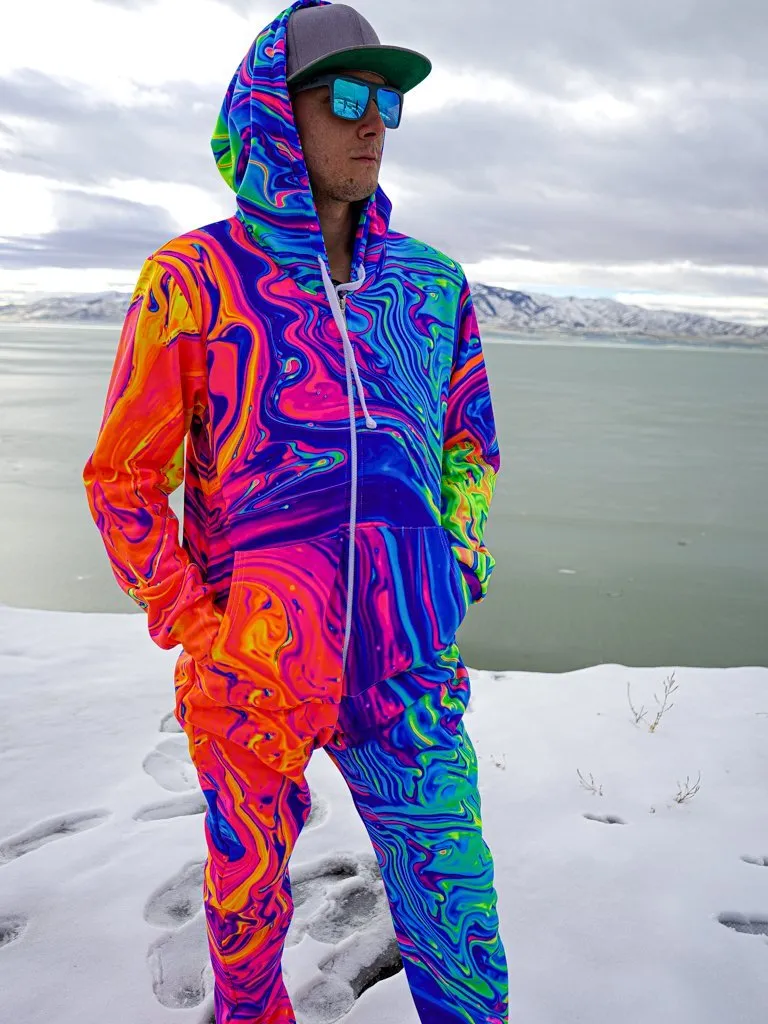Neon Nuclear Adult Onesie