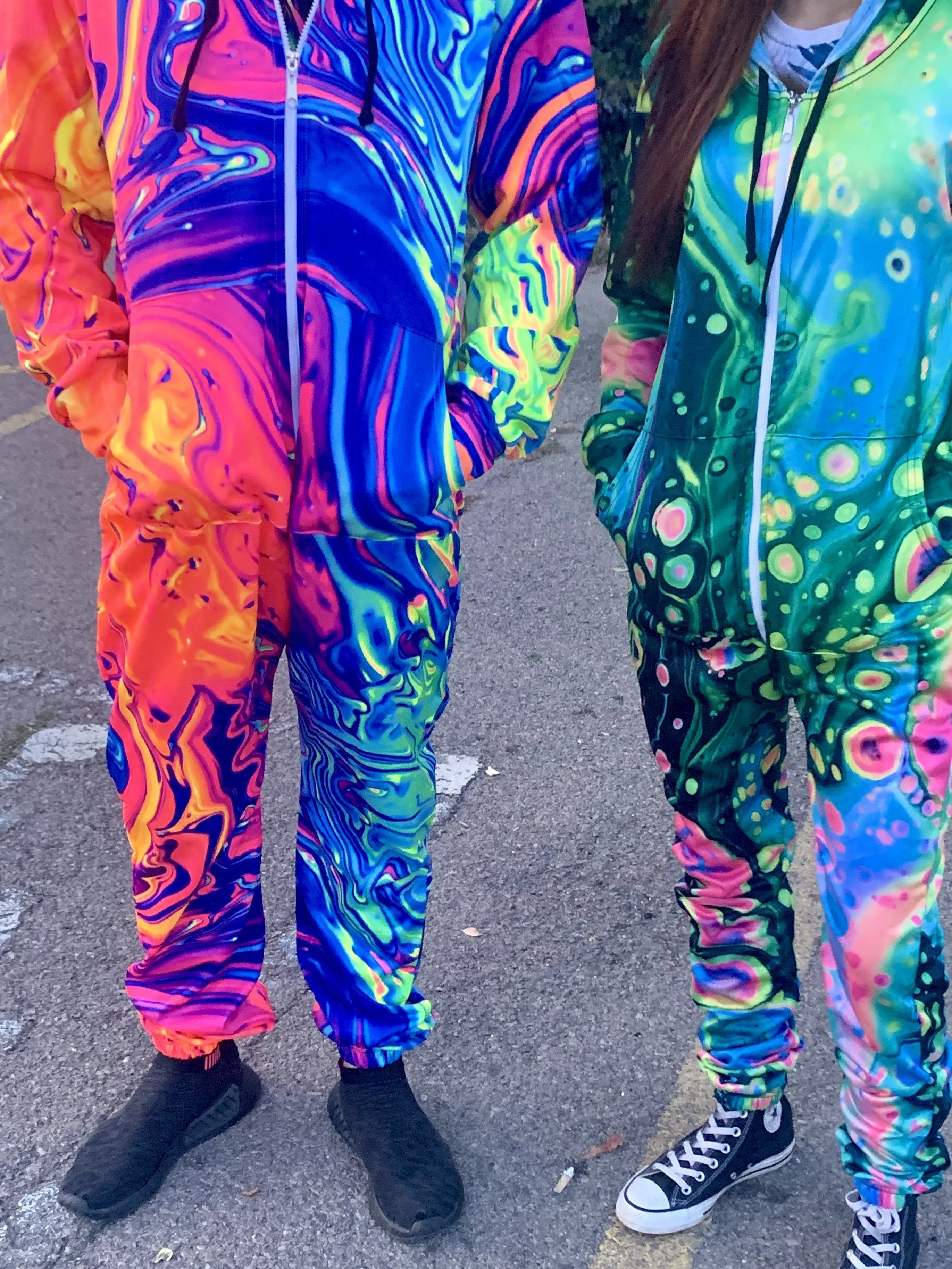 Neon Nuclear Adult Onesie
