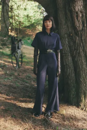 Pivot Pinstripe Jumpsuit