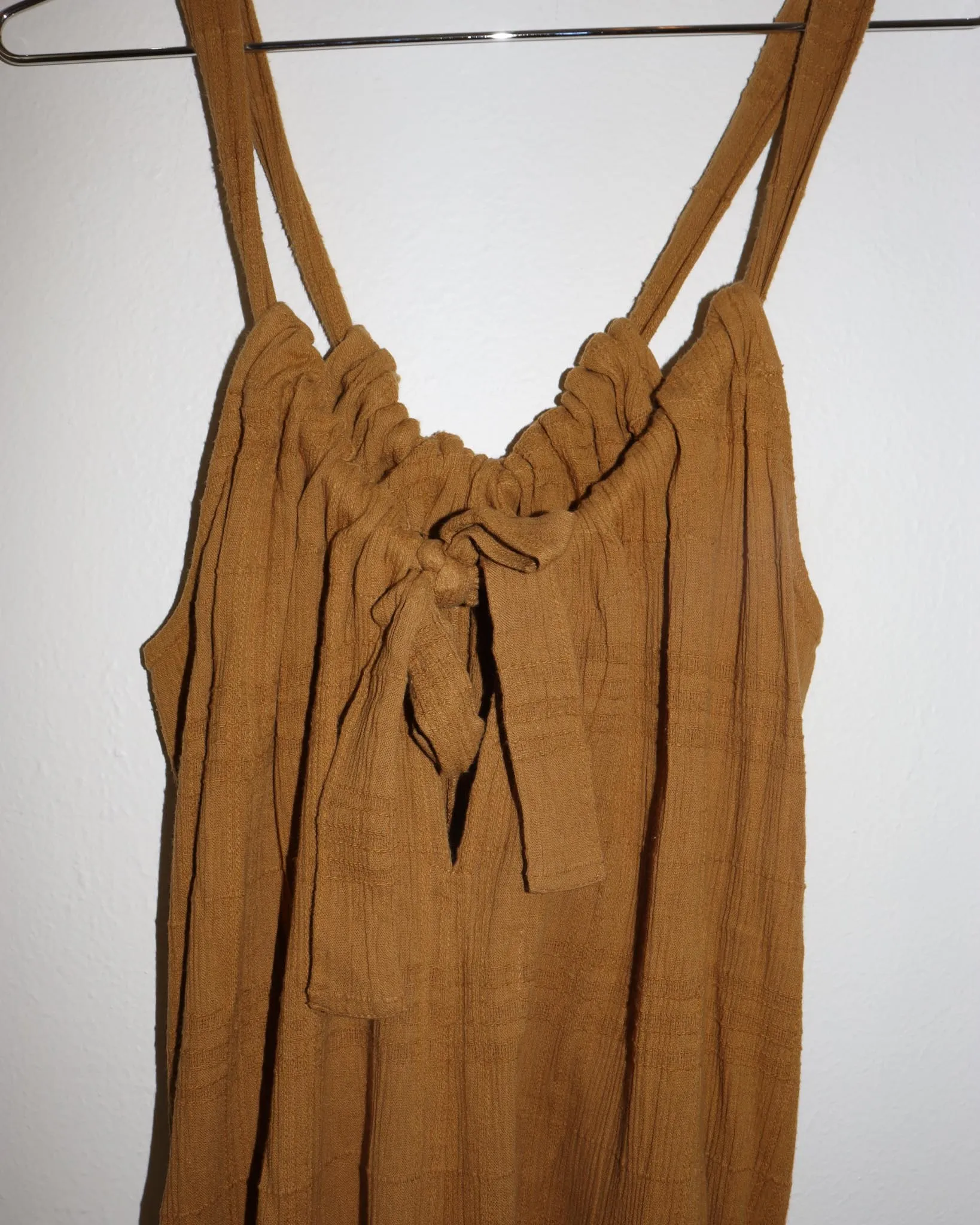 Pre-owned: Mara Hoffman Caroline Jumpsuit in Trench