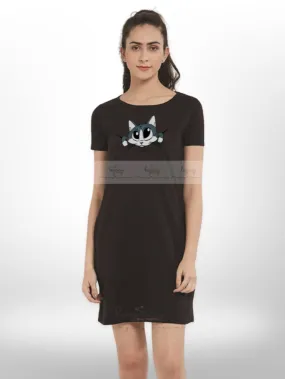 Printed Fashionable Long T-shirt For Women's