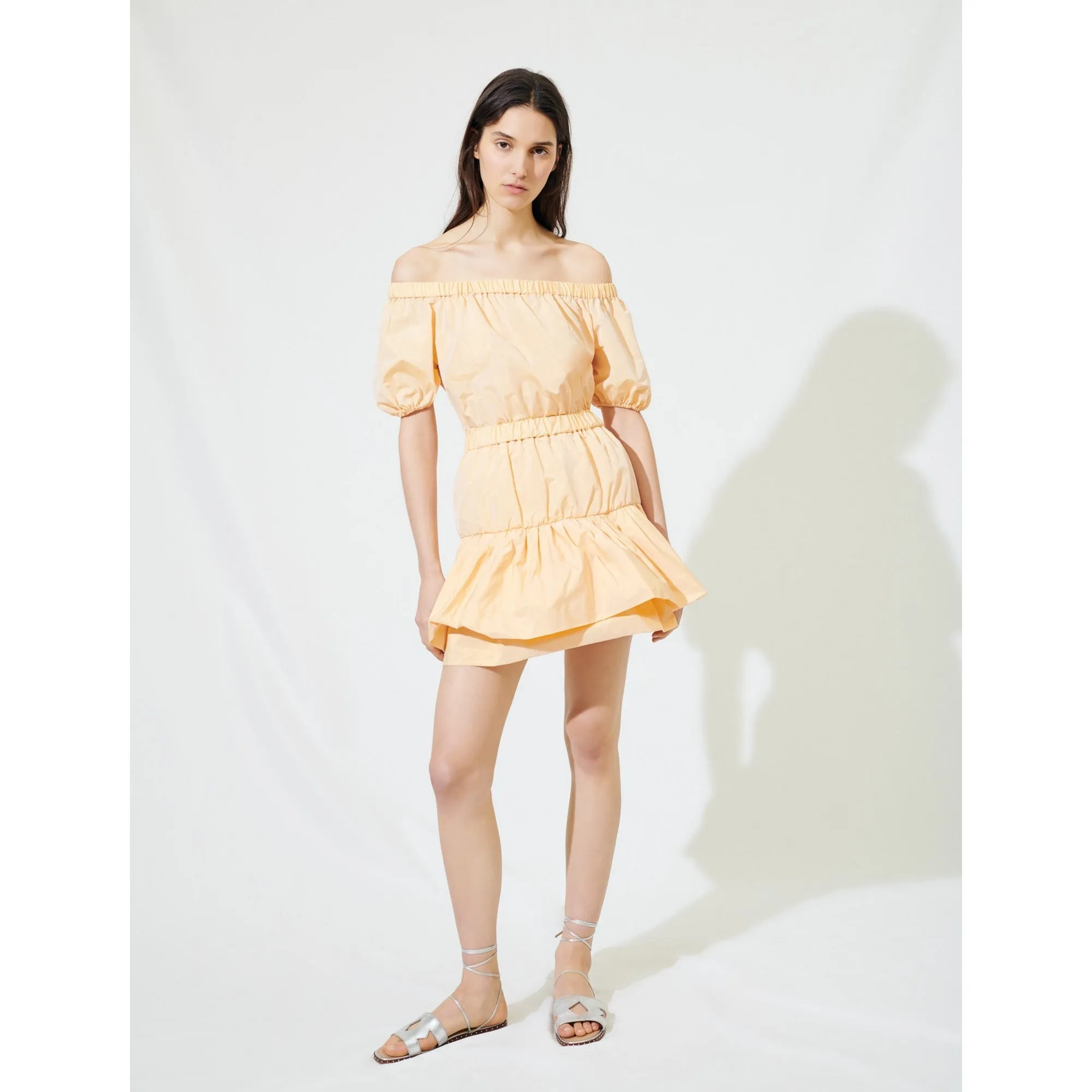 Romey Dress - Orange