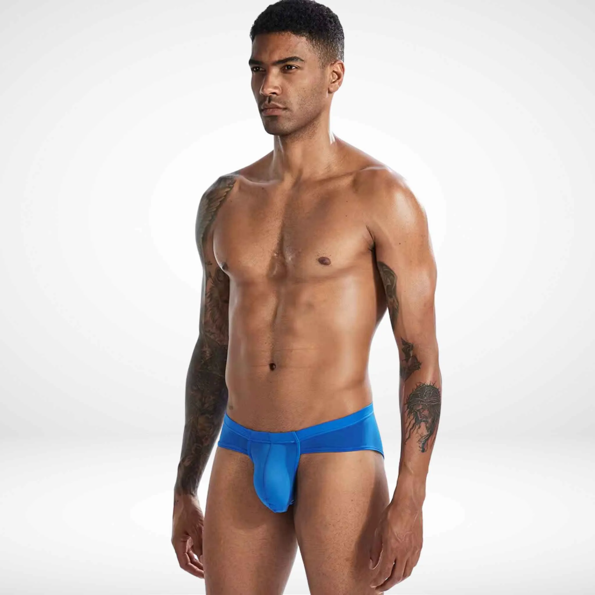 Transparent Bulge Pouch Briefs