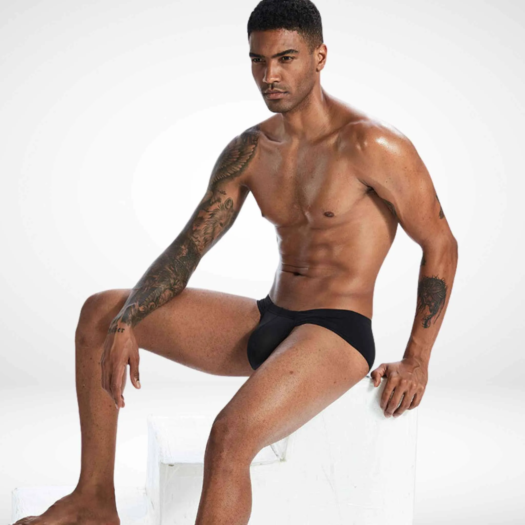 Transparent Bulge Pouch Briefs