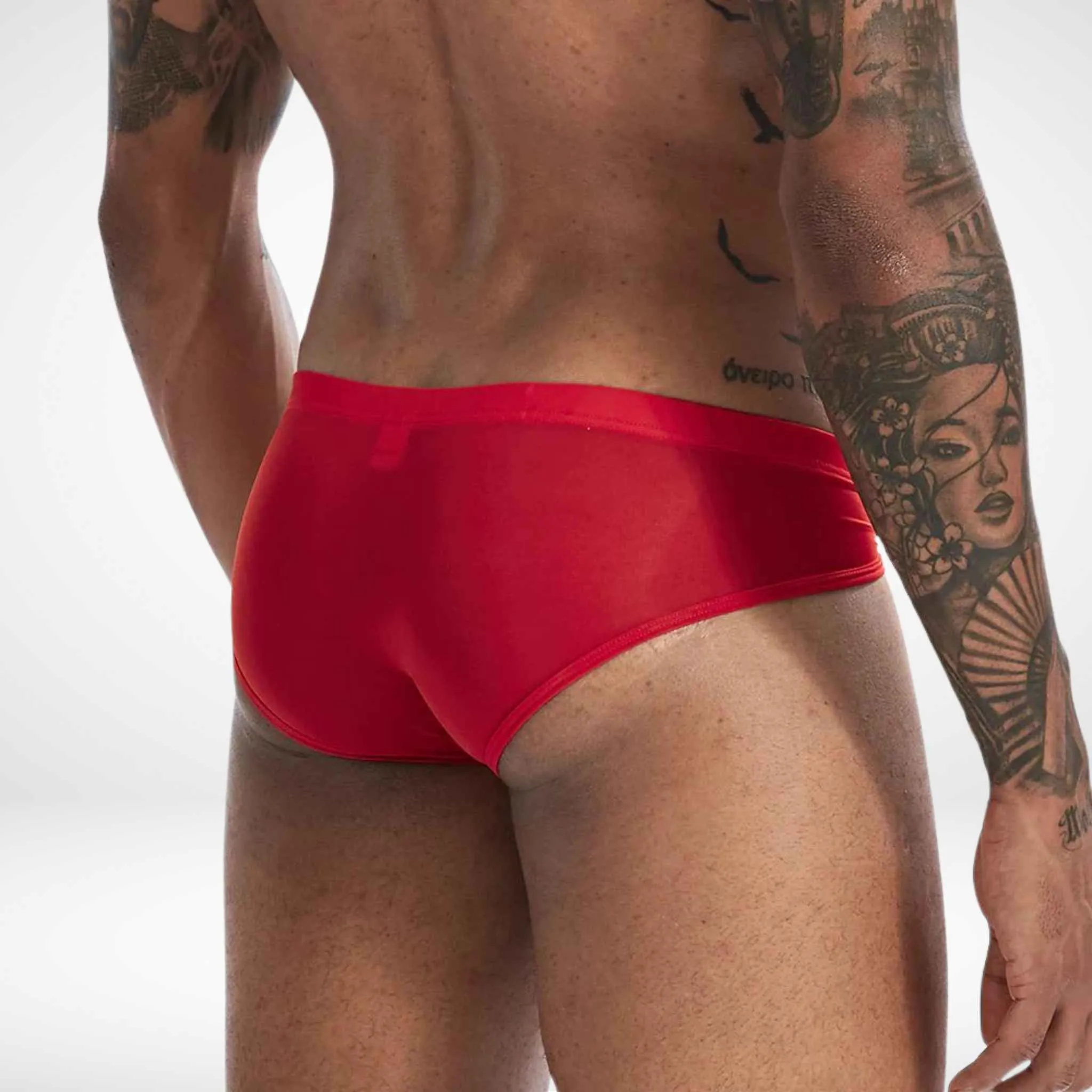 Transparent Bulge Pouch Briefs