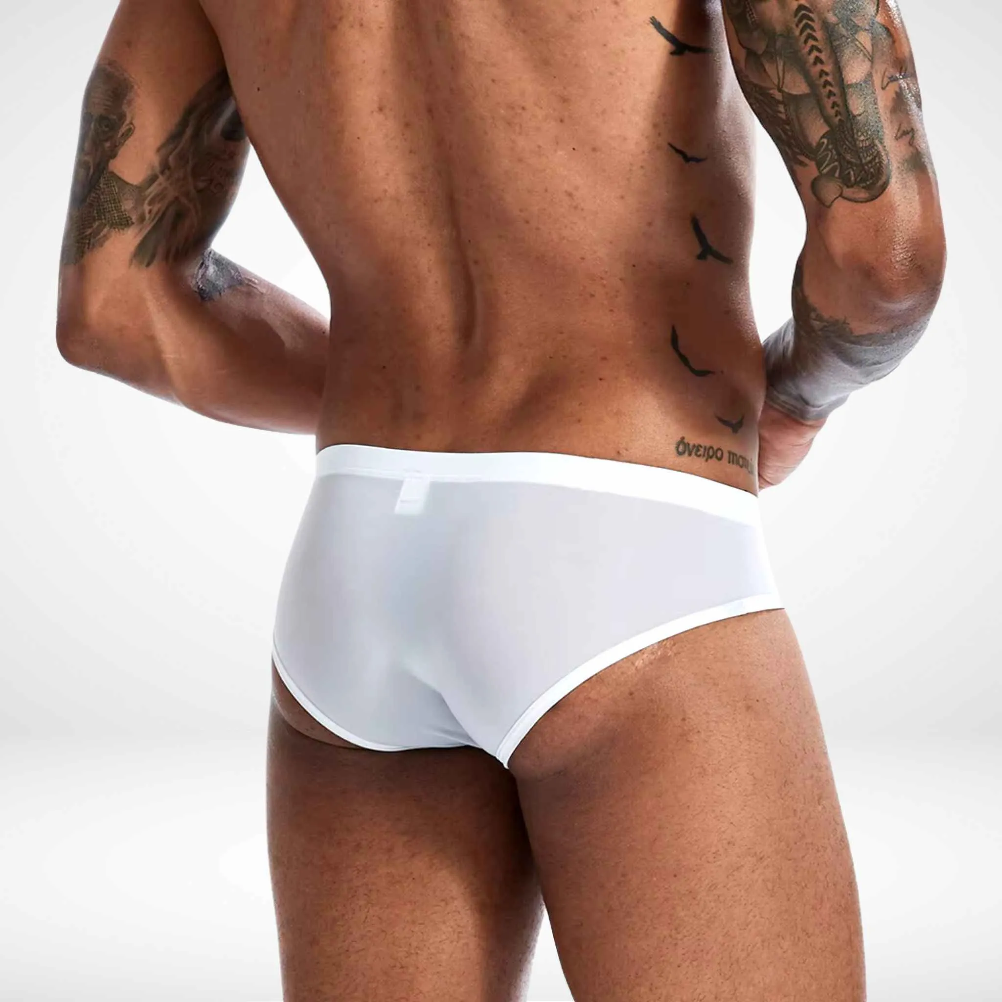 Transparent Bulge Pouch Briefs