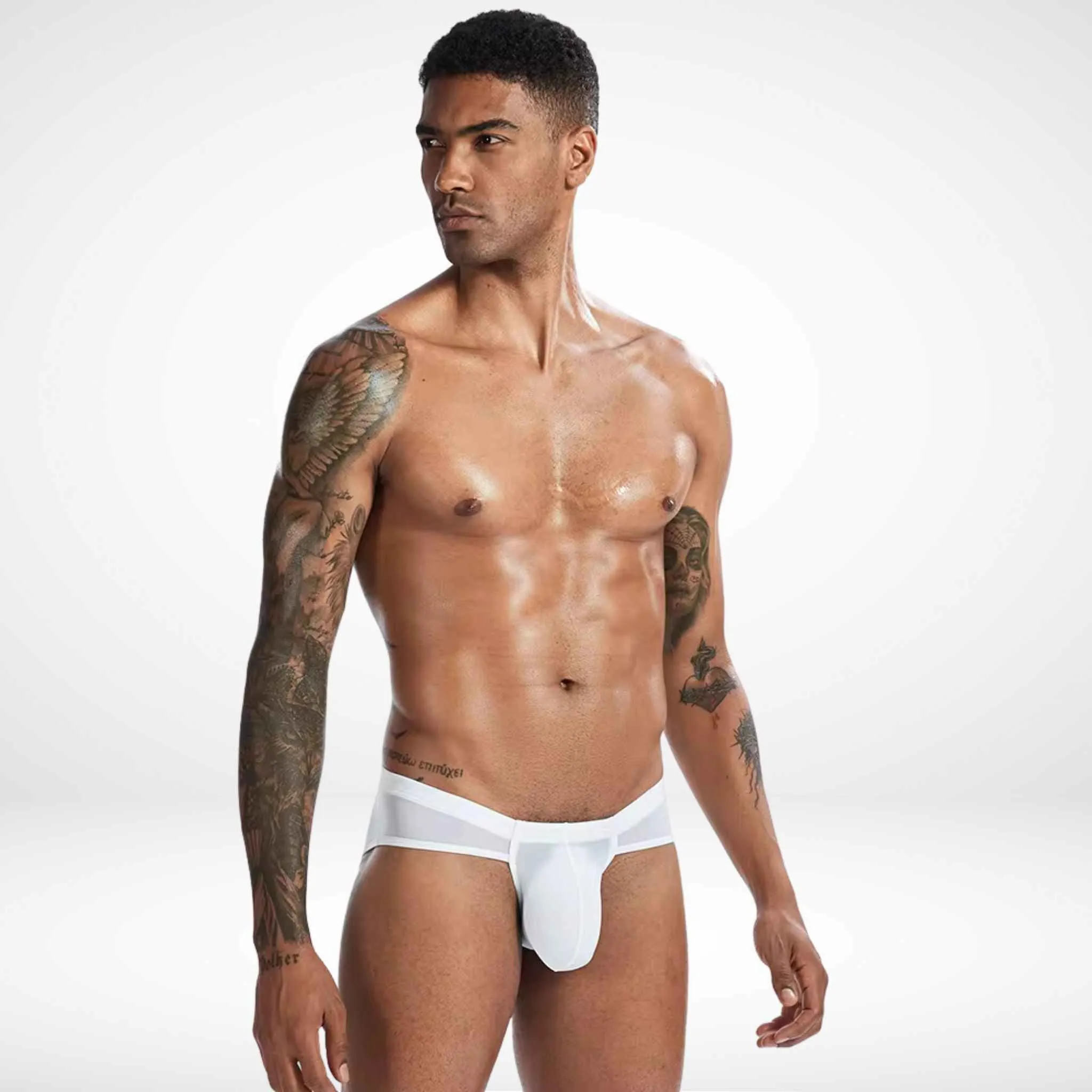 Transparent Bulge Pouch Briefs