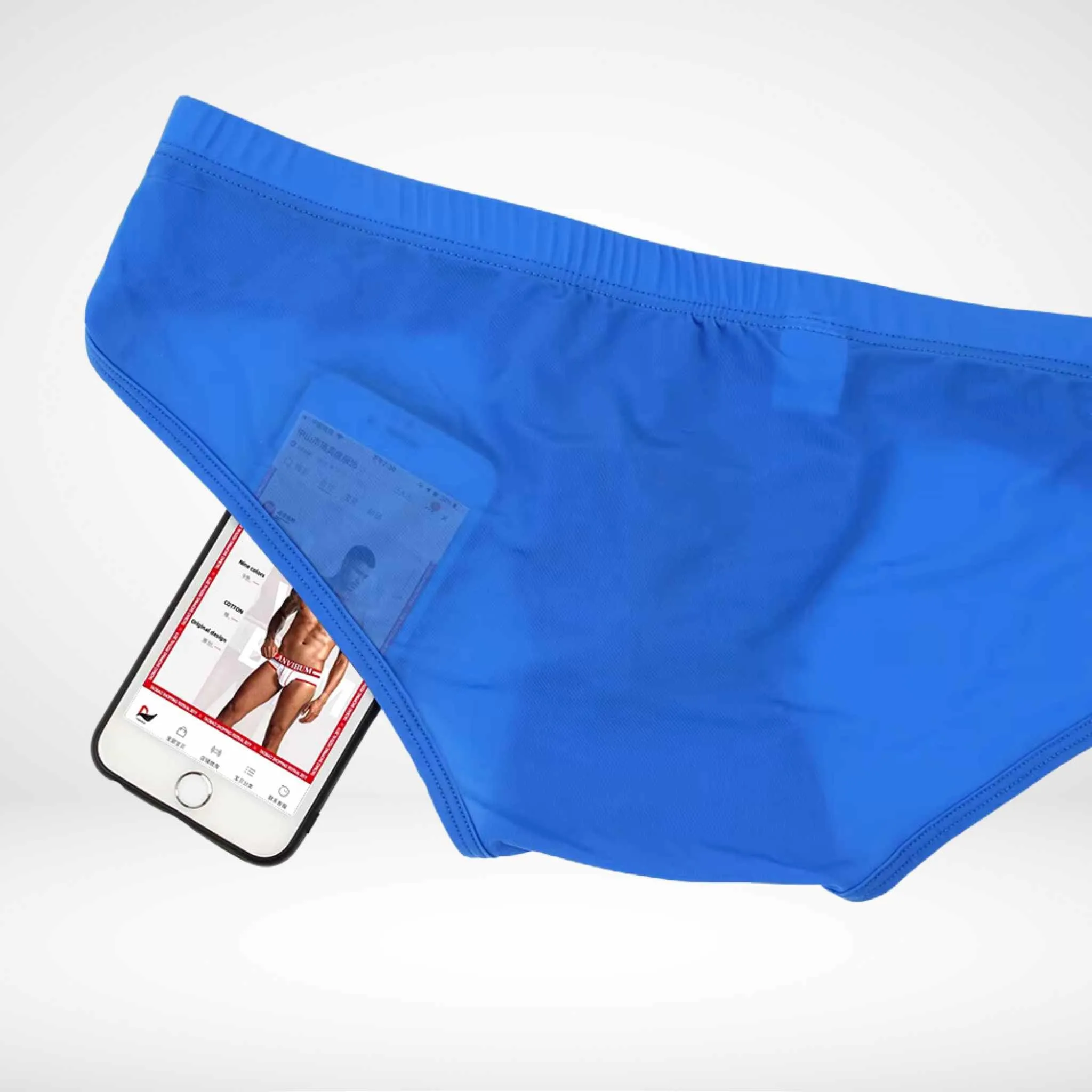 Transparent Bulge Pouch Briefs