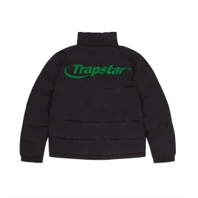 Trapstar Hyperdrive Puffer Jacket (Black/Green)