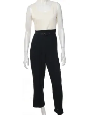 Two Tone Jumpsuit - S