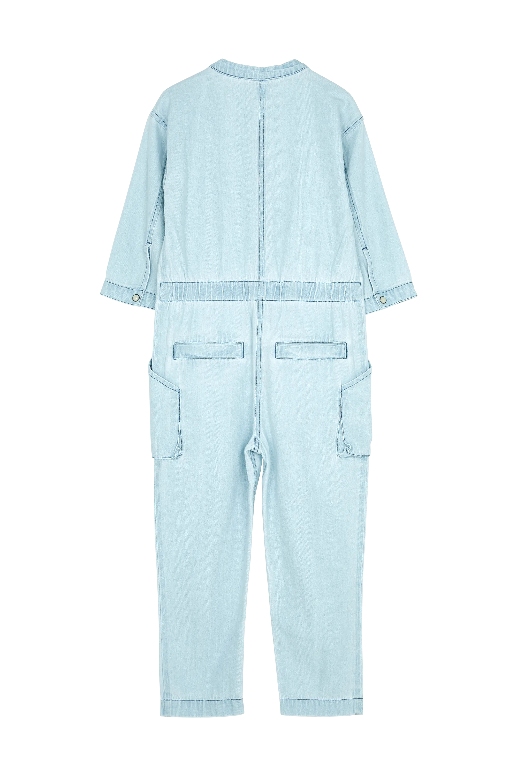 ZEBRA Bleached Blue Denim - Jumpsuit